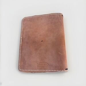 Foxy Fix Leather Traveler's Notebook Standard Brown Cover TN Handmade USA